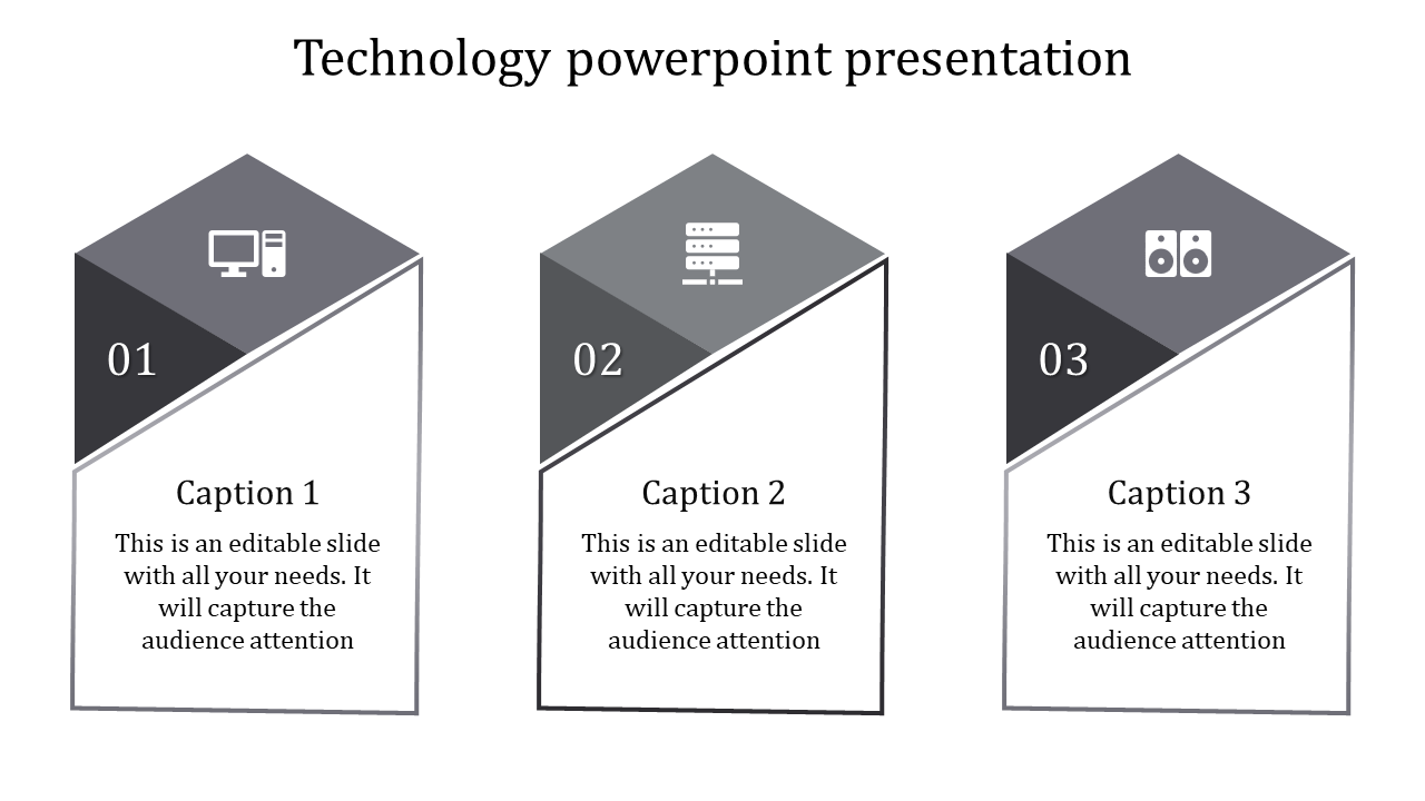 technology powerpoint presentation-technology powerpoint presentation-gray